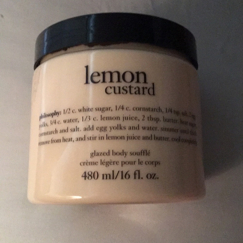 Brand new philosophy lemon custard body lotion